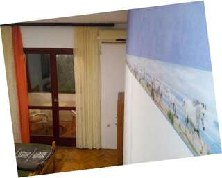 Хостелы Hostel Olea Подгорица Односпальная кровать в общем номере-41